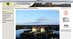 Desktop Screenshot of moritzburg.de